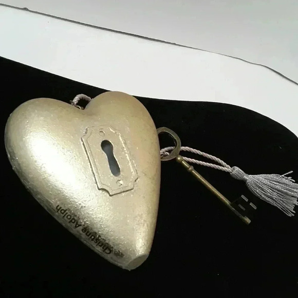 Christine Adolph Art heart with key - Picture 3 of 3